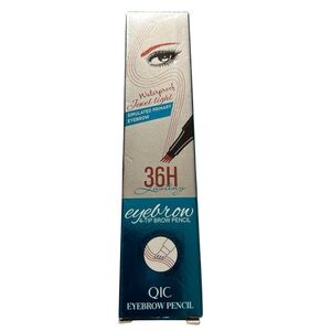 NIB QIC Waterproof Light Brown
36H Lasting Eyebrow 4 Tip Brow
Pencil #01 0.04 oz